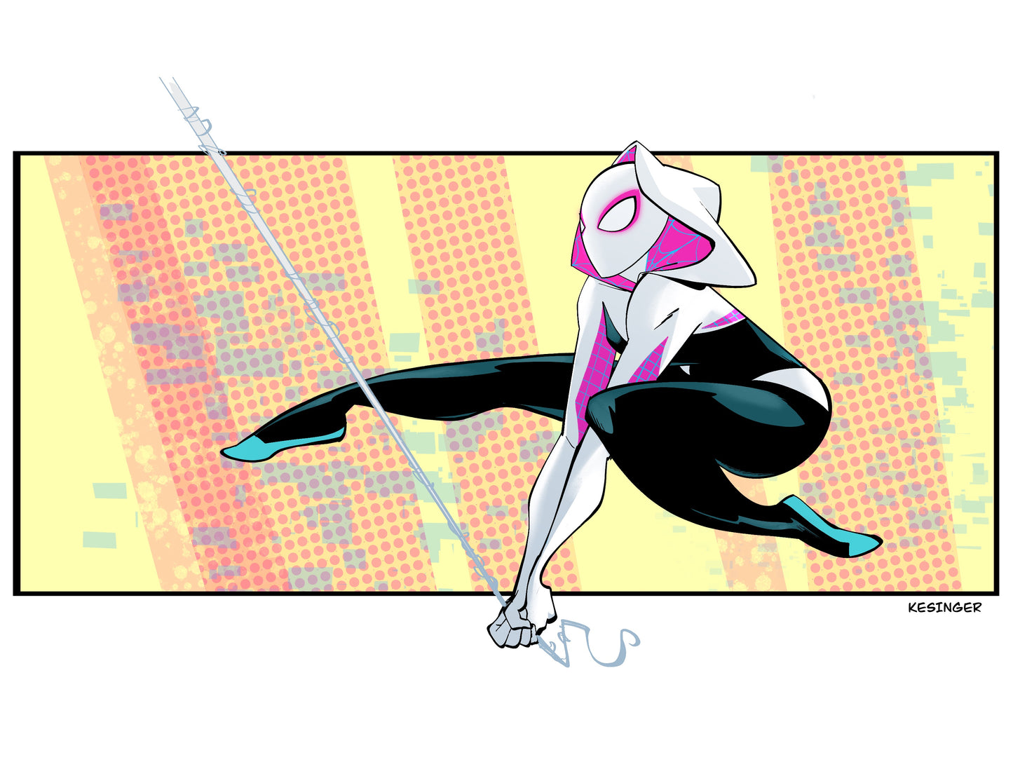Ghost Spider Print
