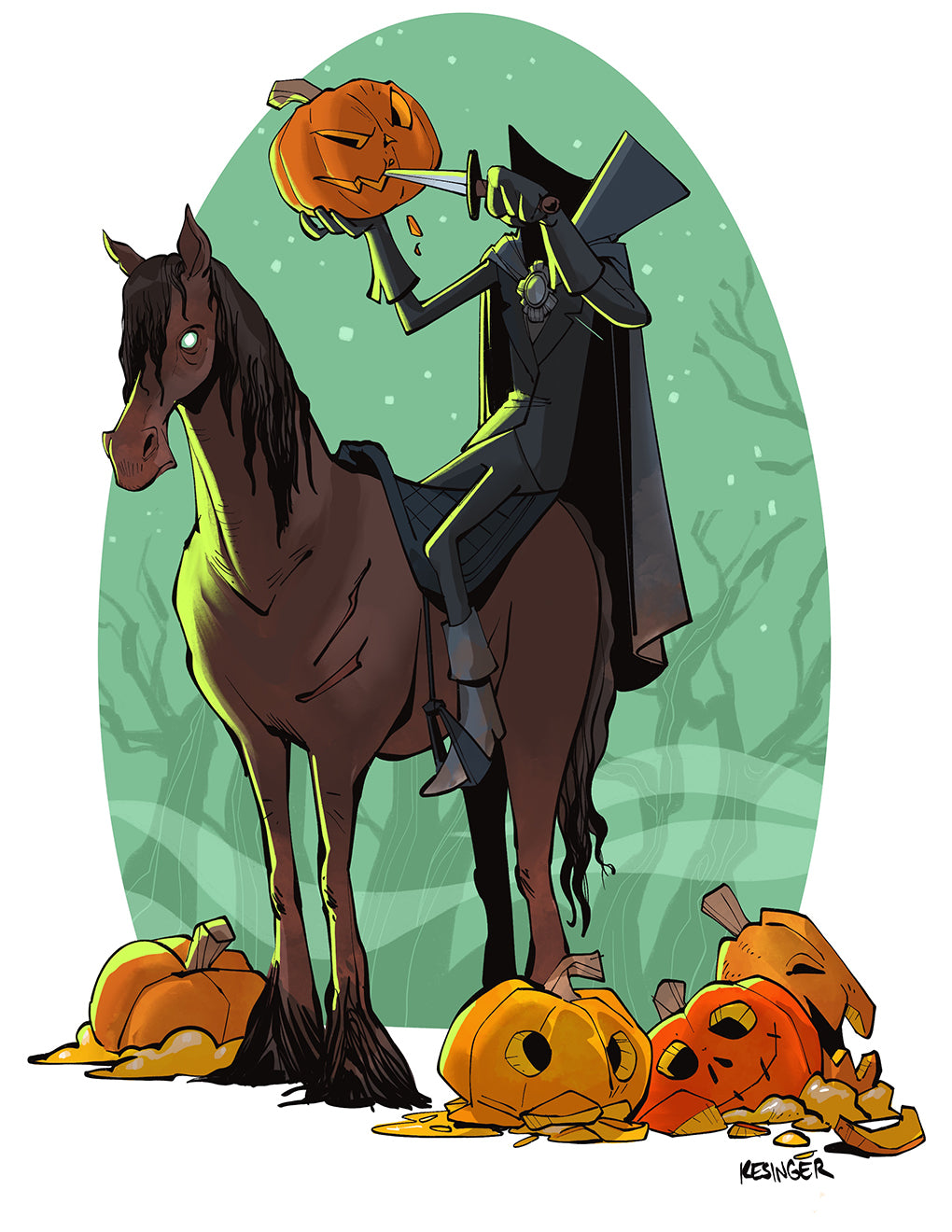 Headless Horseman Print