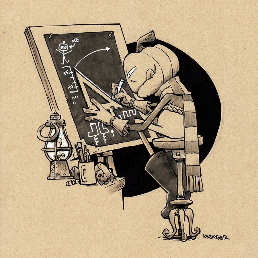 Jasper Blueprint Print