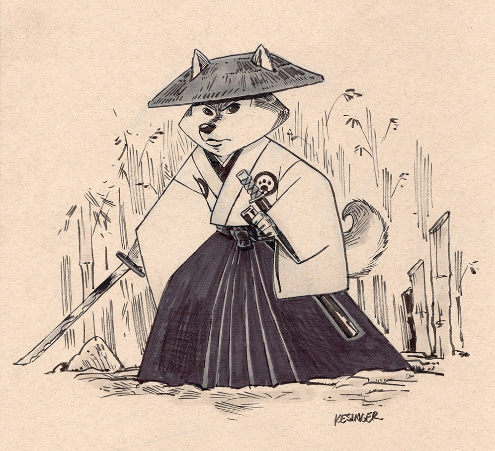 Shibu Samurai Print