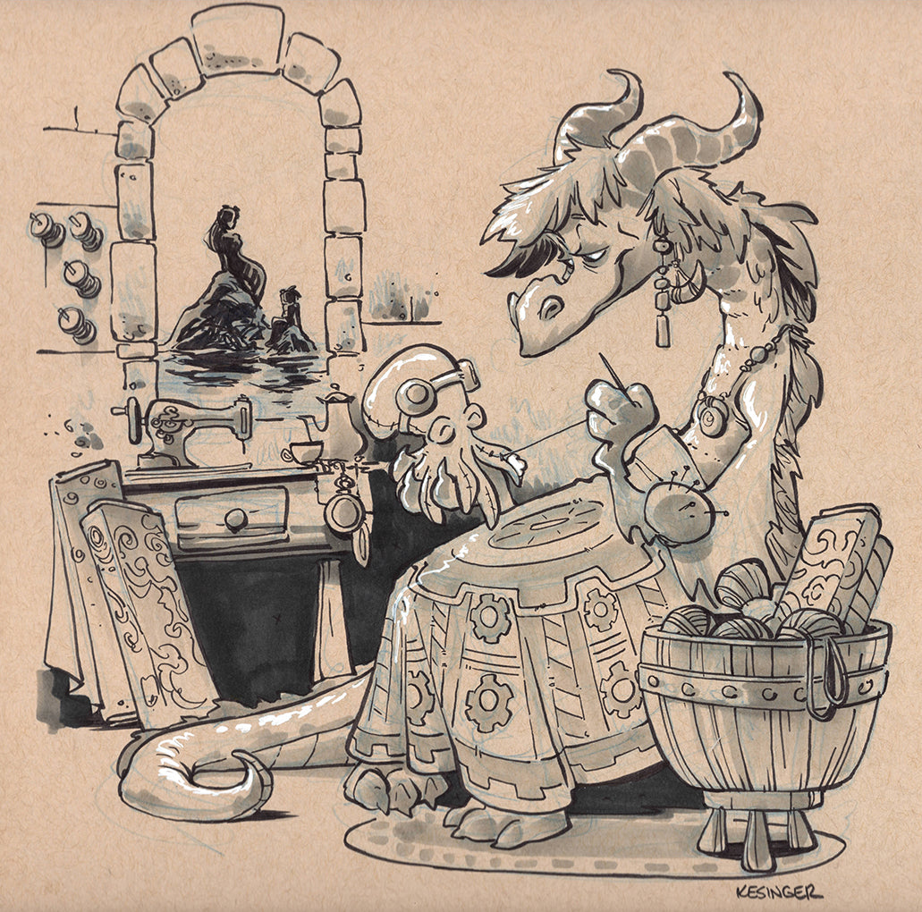 Cantrix Dragon Print