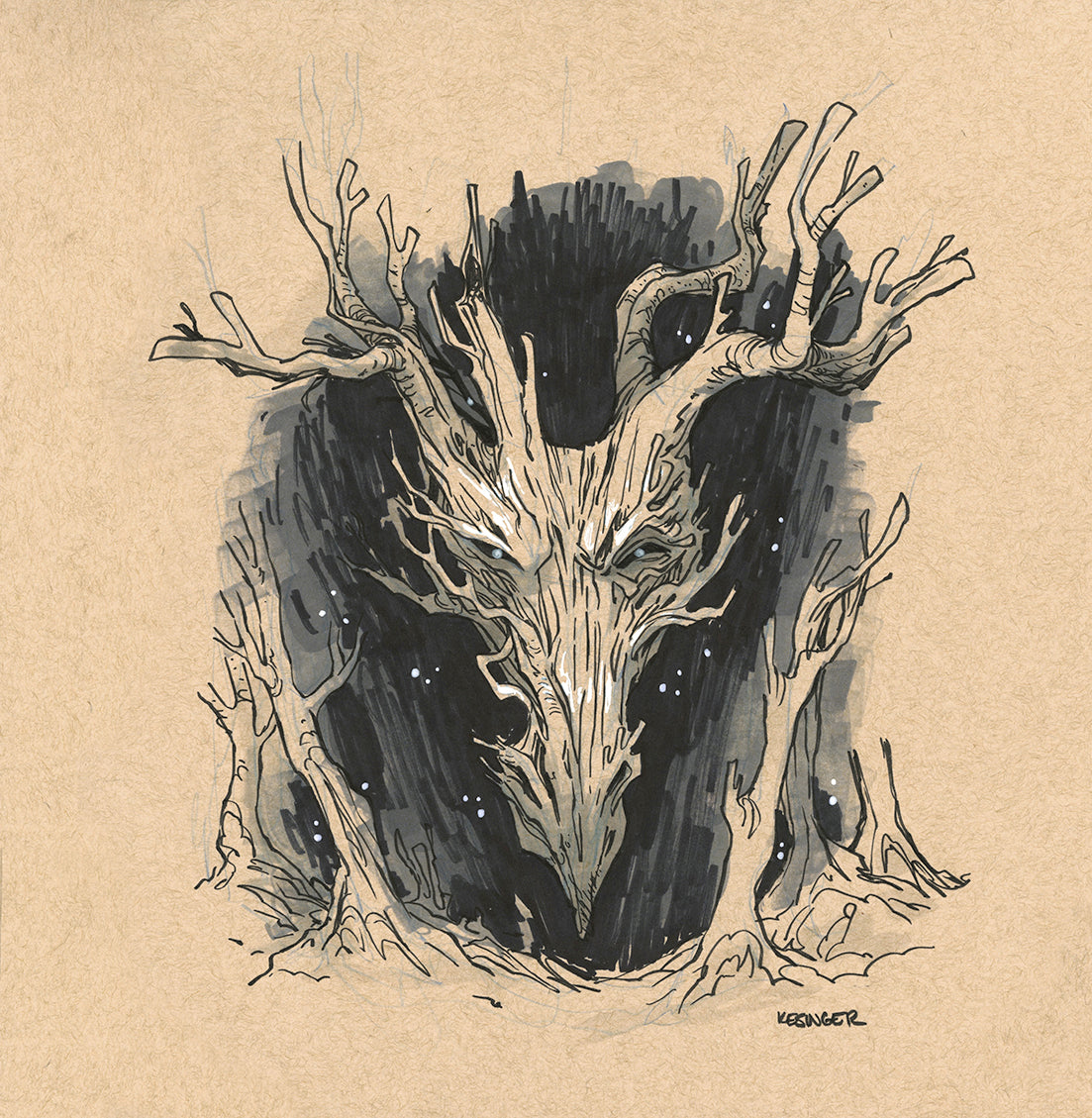 Cyrnyth Dragon Print