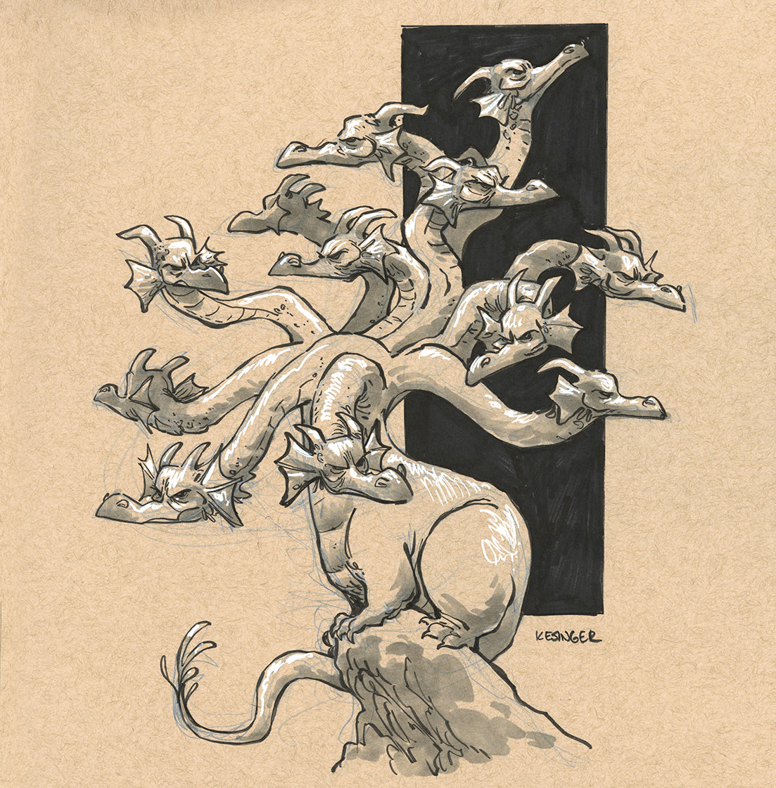 Drakulos Dragon Print