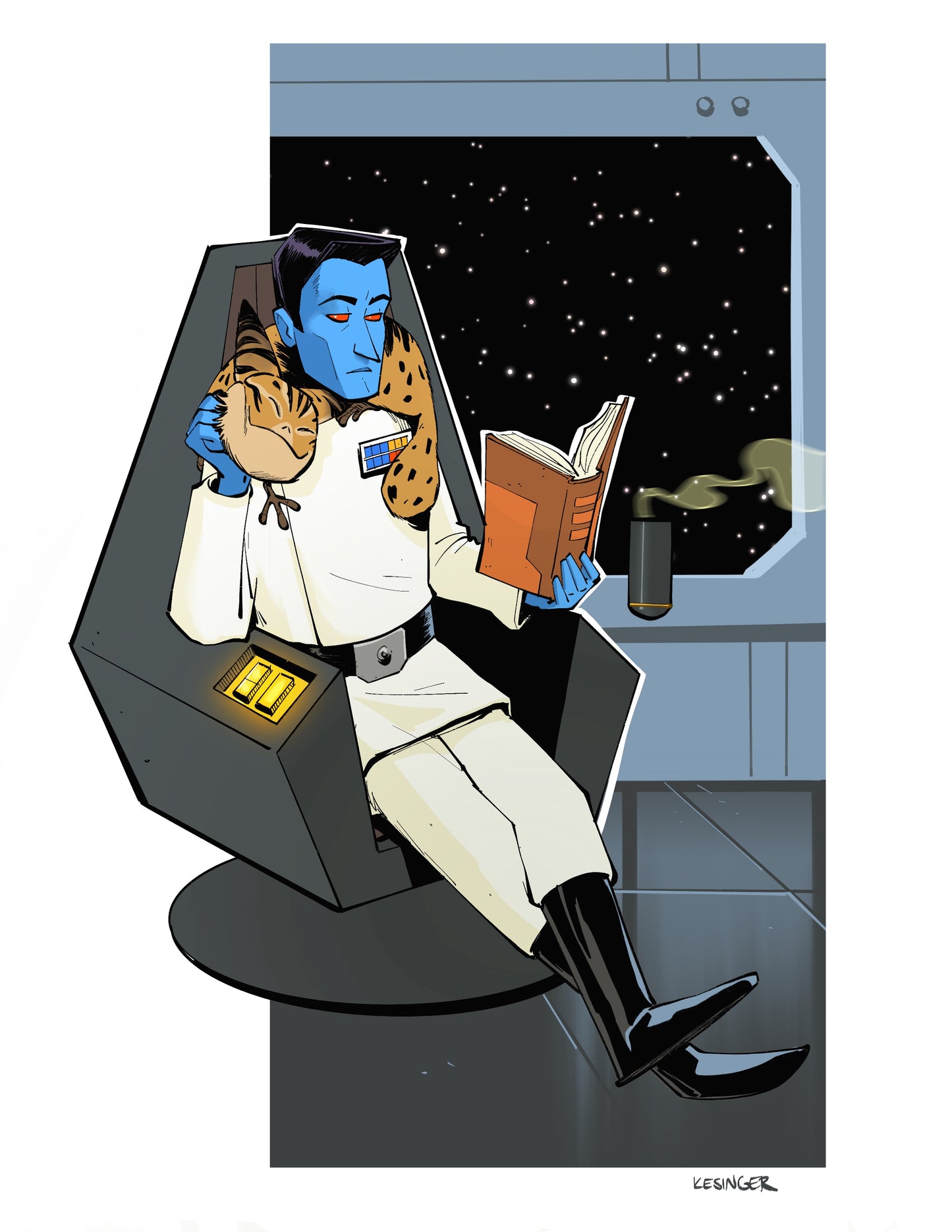Light Reading Print
