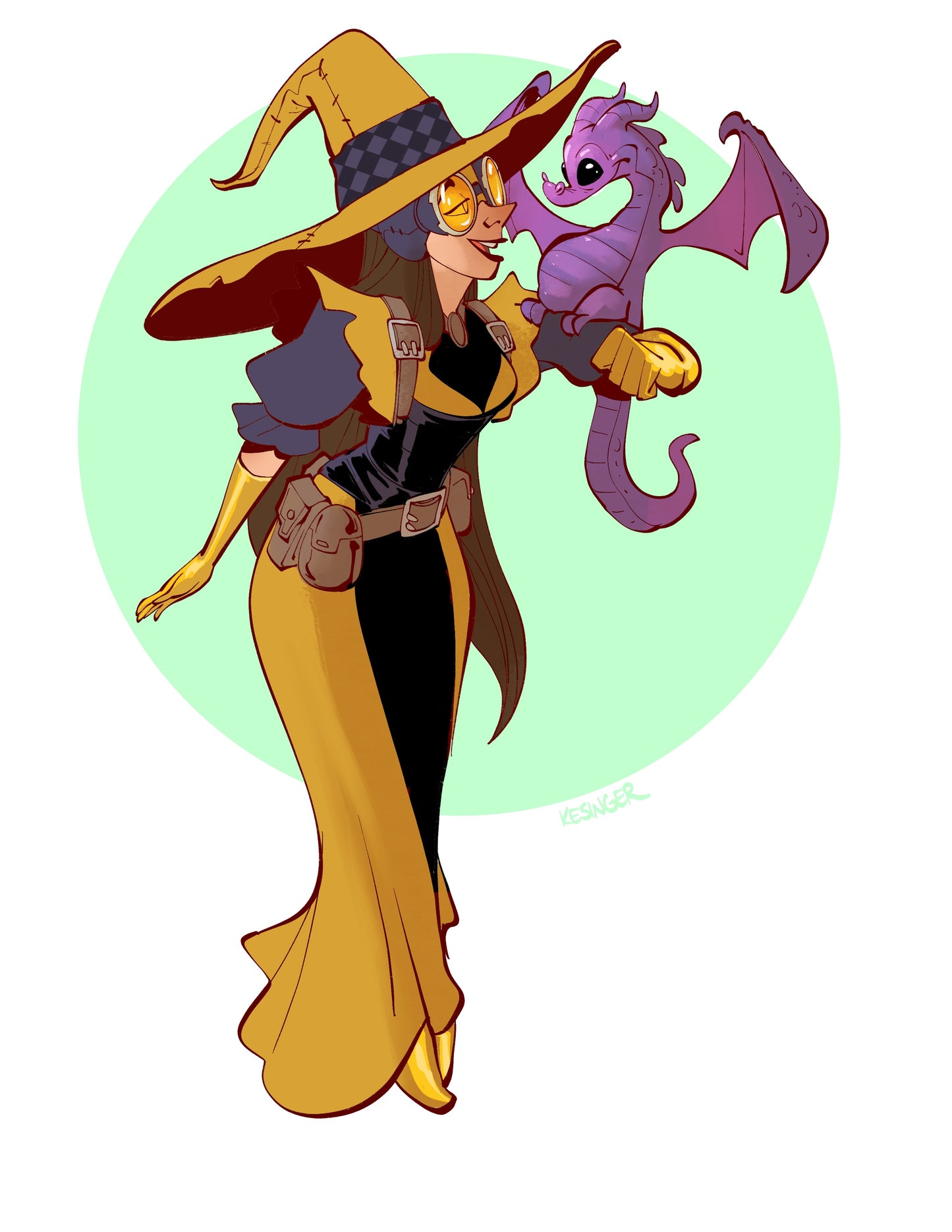 Steampunk Pryde Print