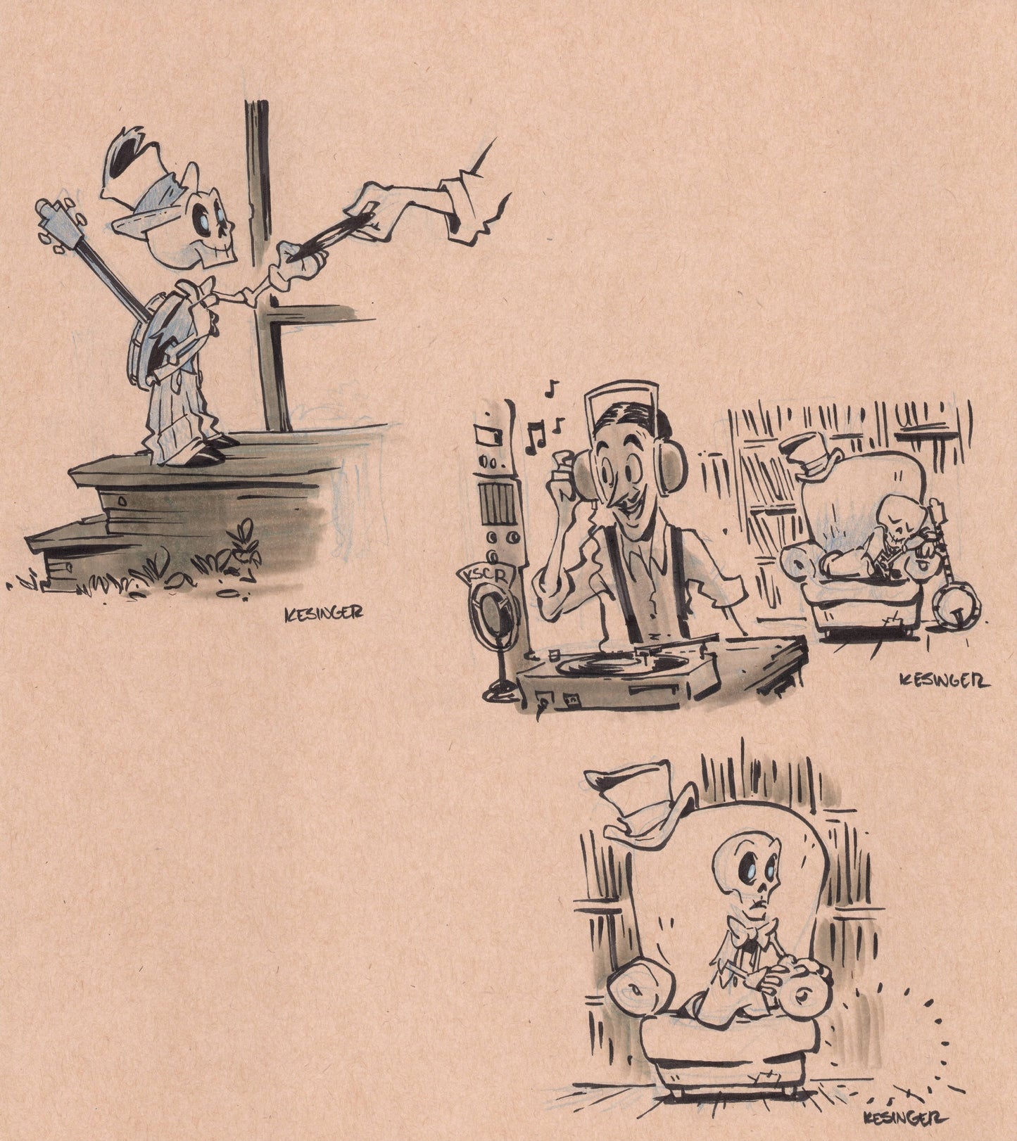 Buster Bones Big Break *ORIGINAL ART*