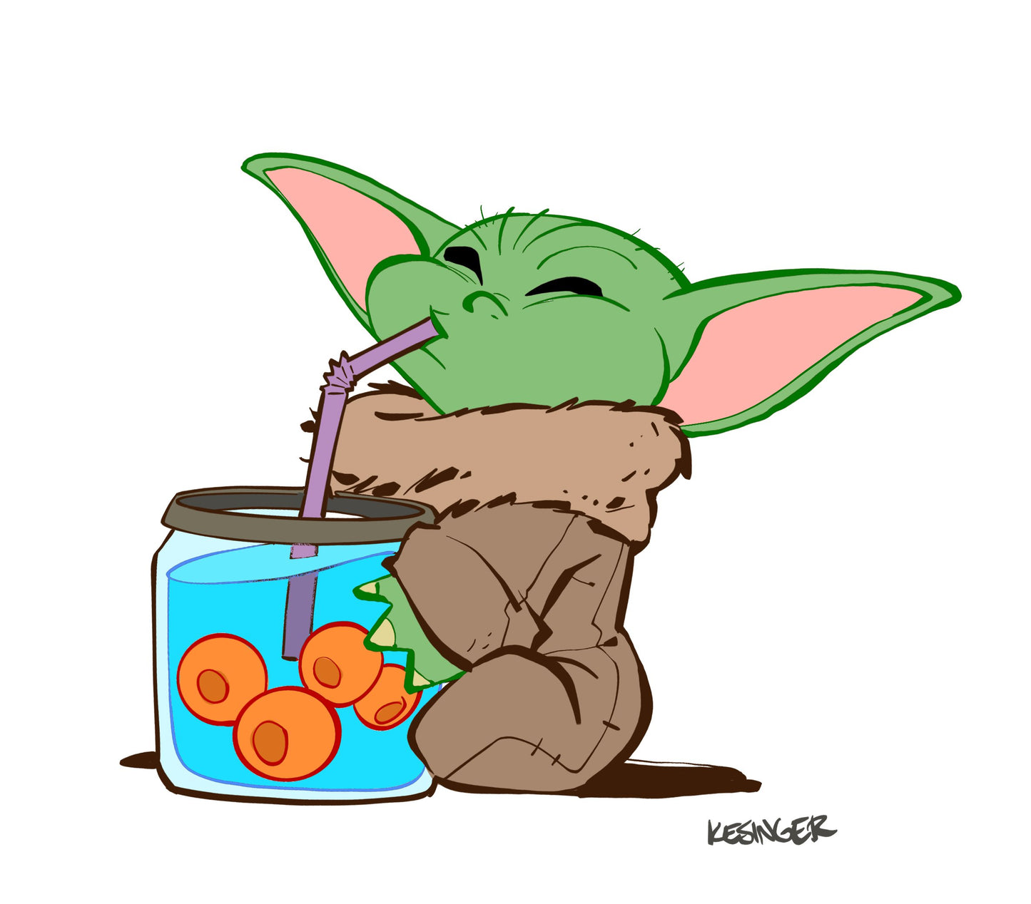 Boba Time Print