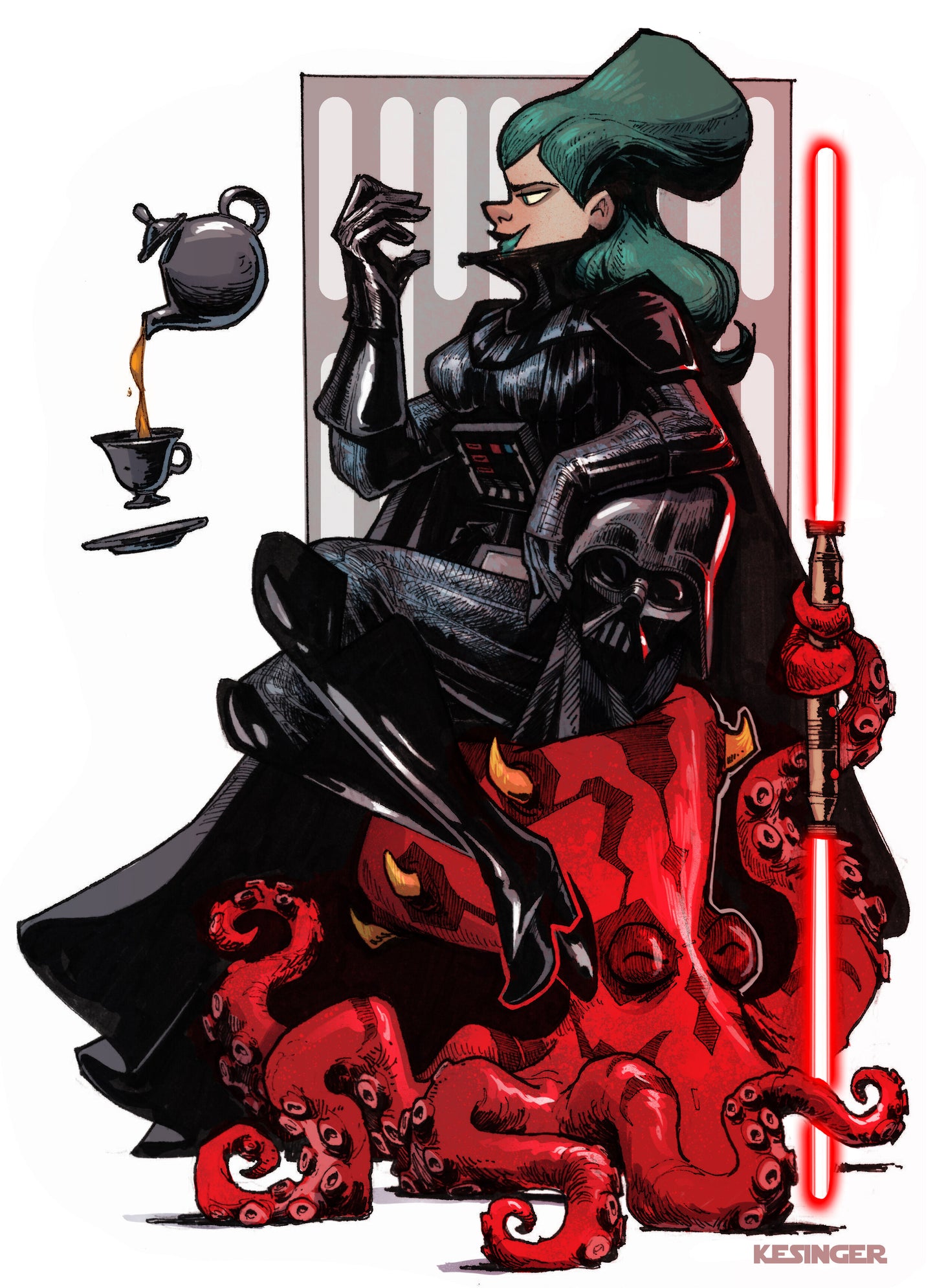 Darth Victoria Print