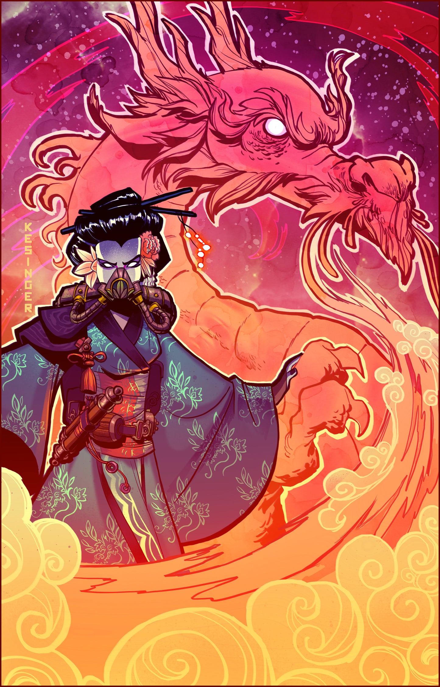 Dragon Con Badge Print