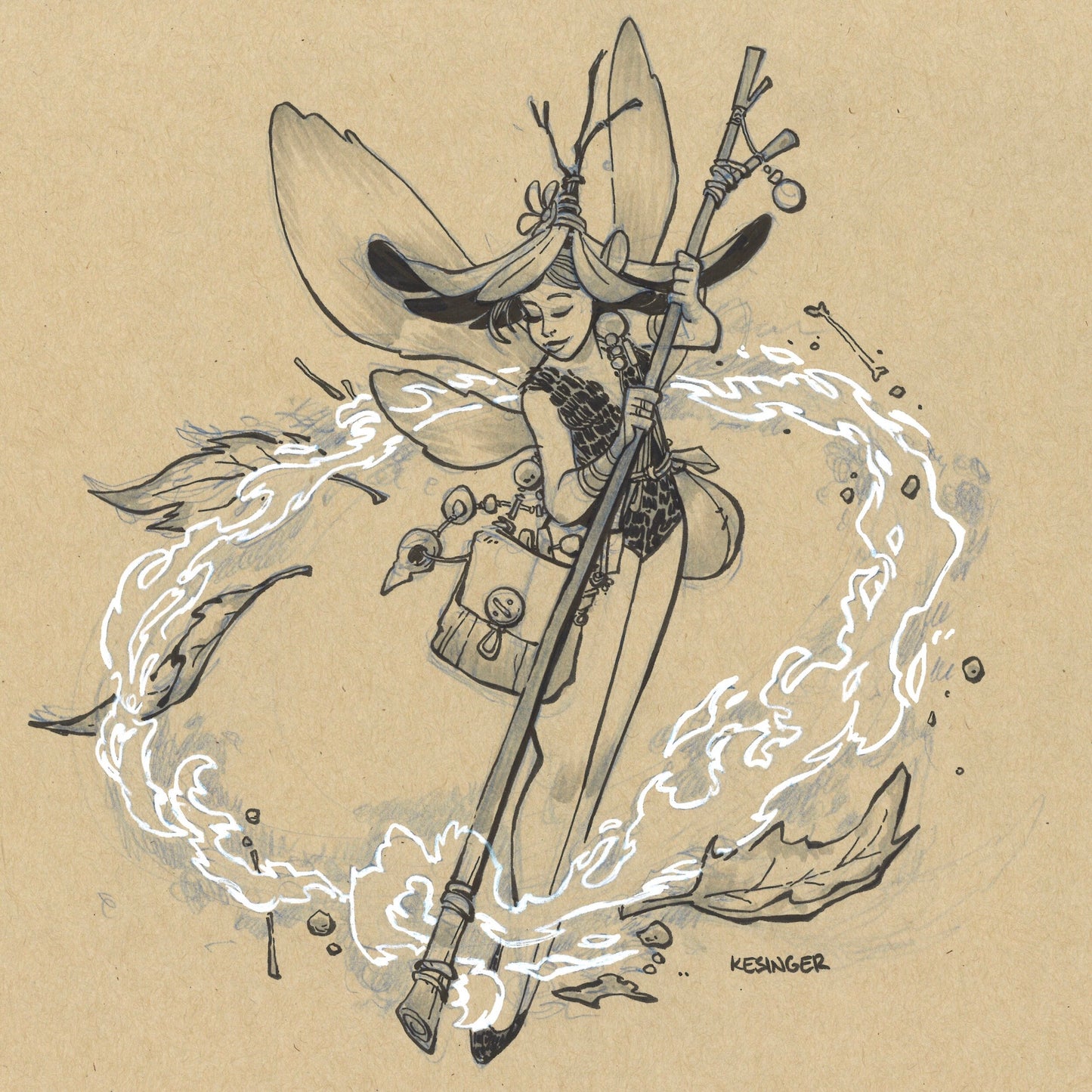 Ember Witch Print
