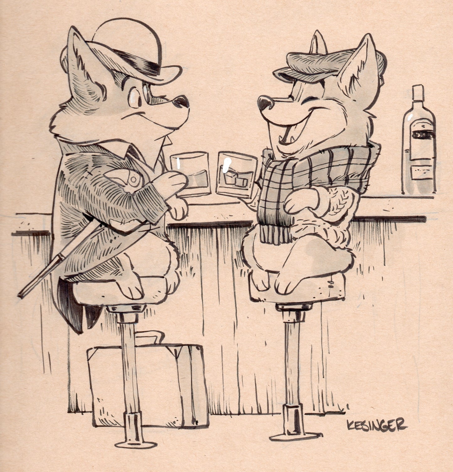 Hair of the Dog Print