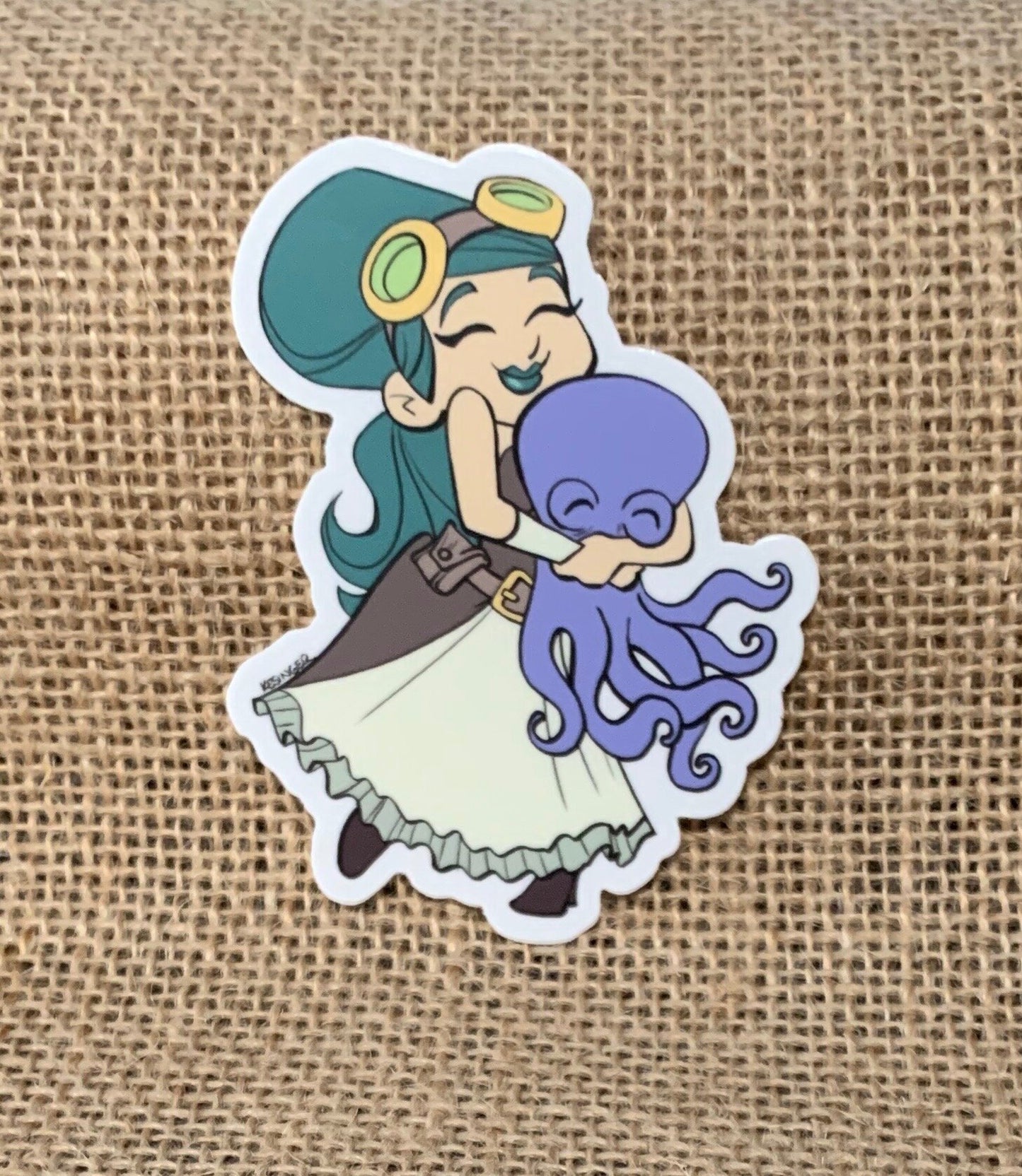 Otto Hug Sticker
