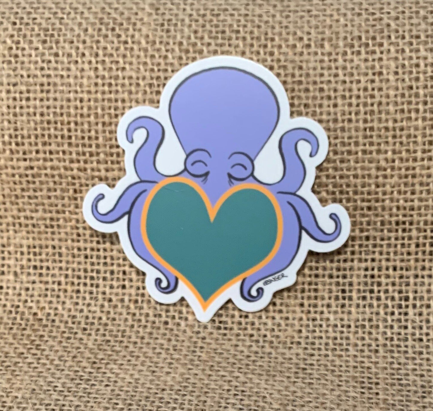 Otto Heart Sticker