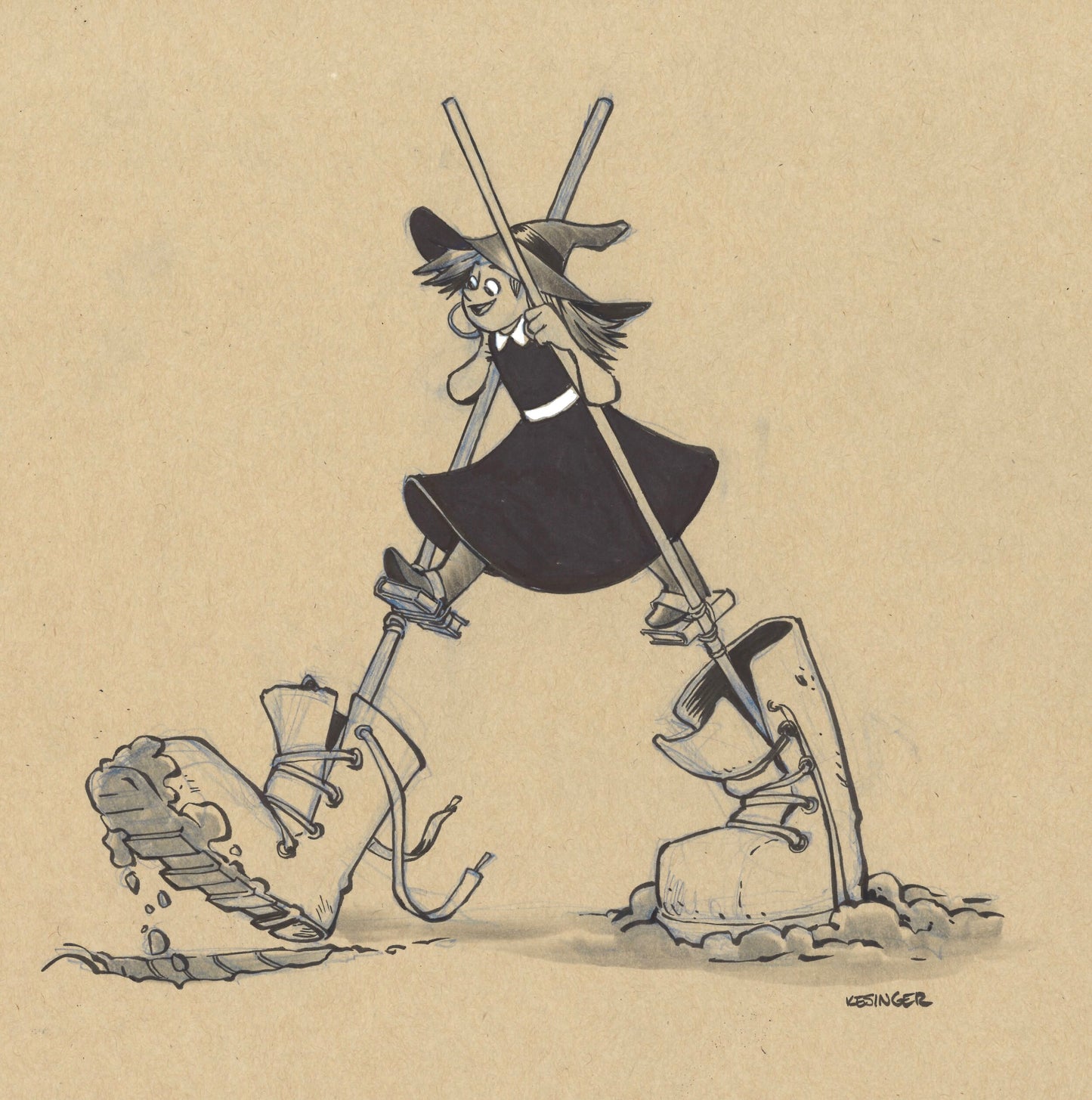 Madeline Witch Print