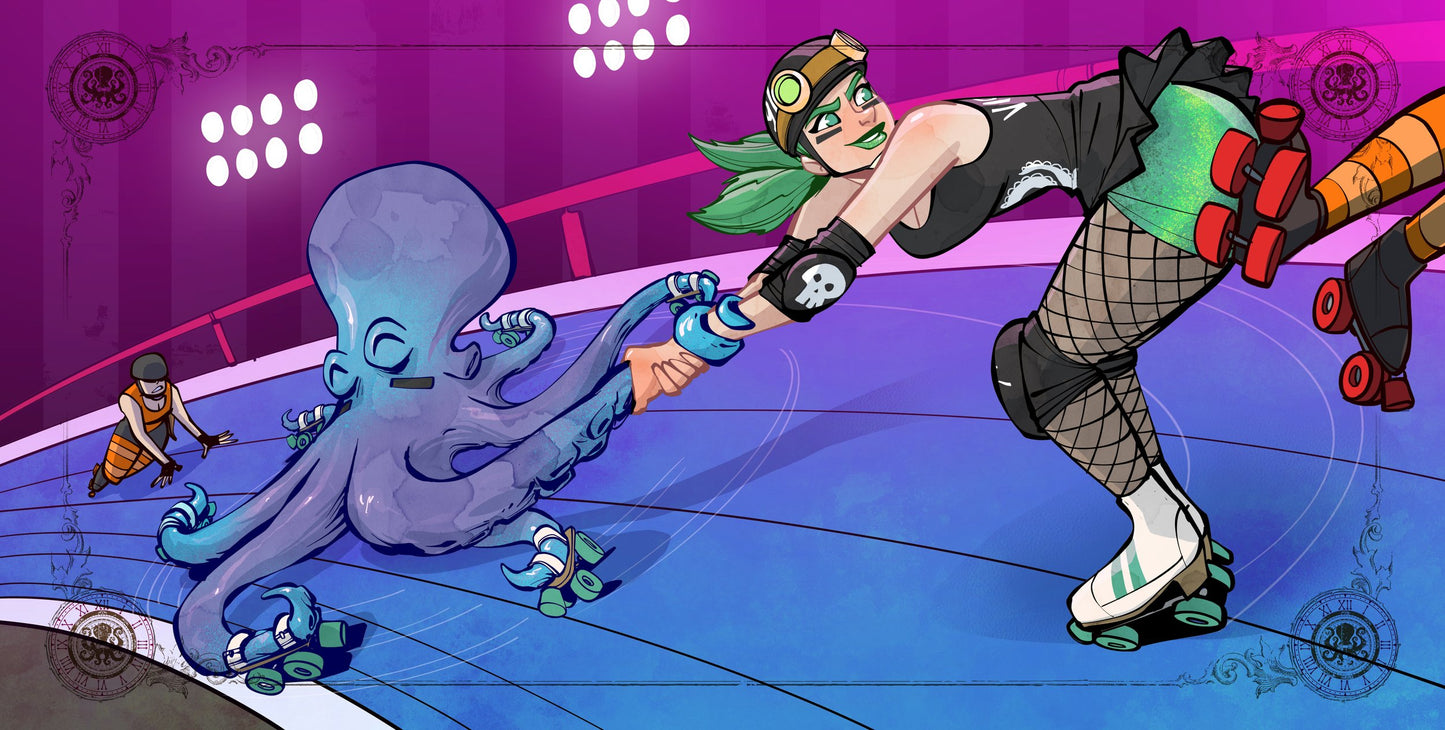 Roller Derby Print