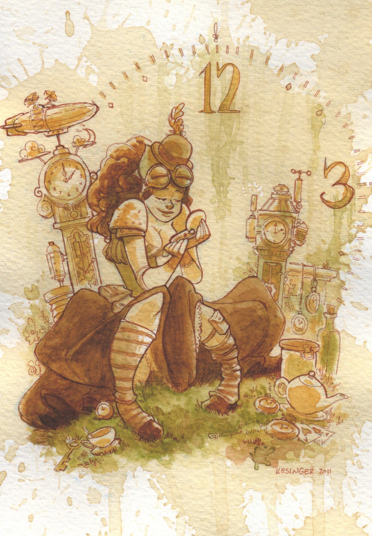Clockwork Print