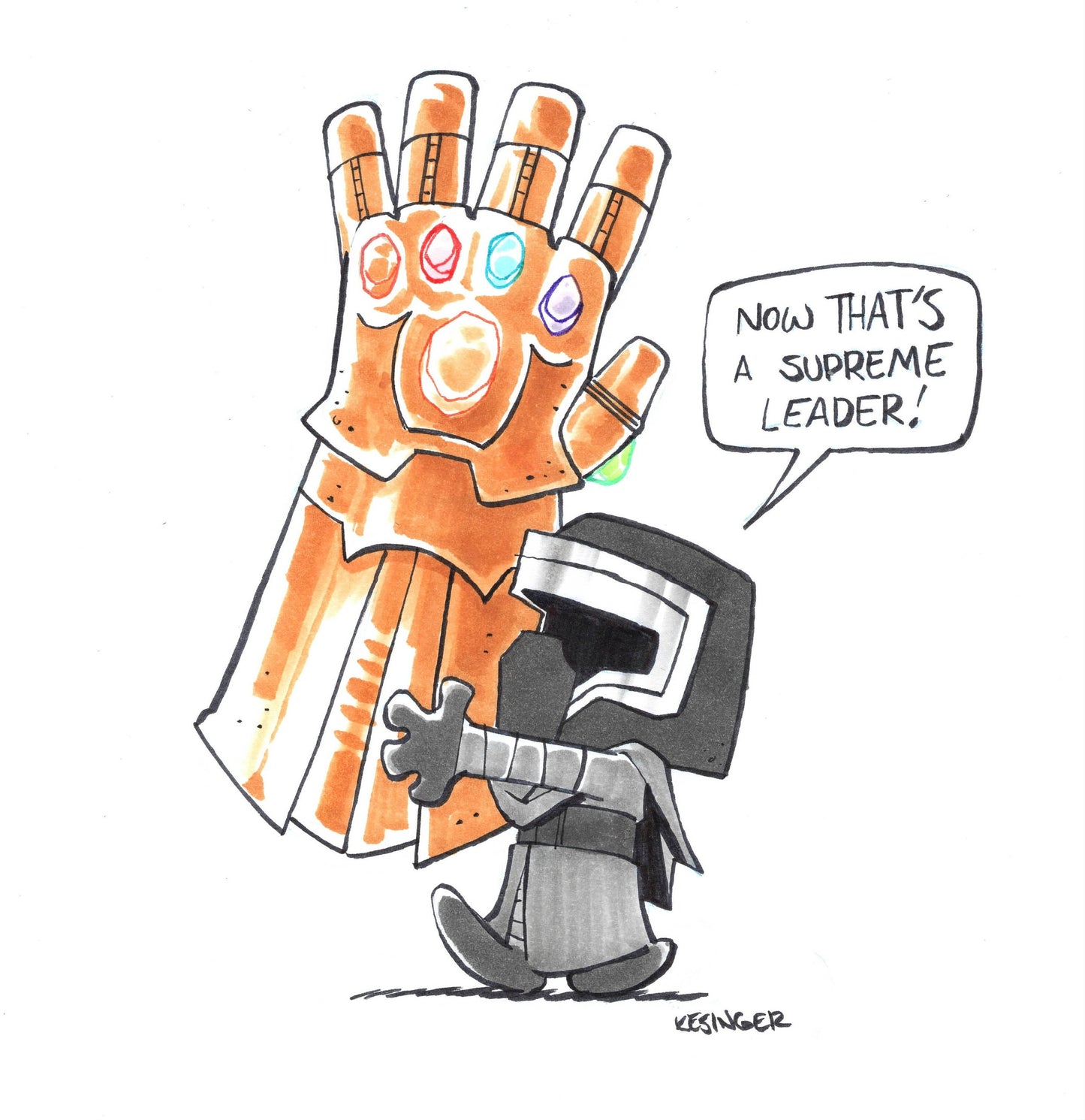 Supreme Leader Print