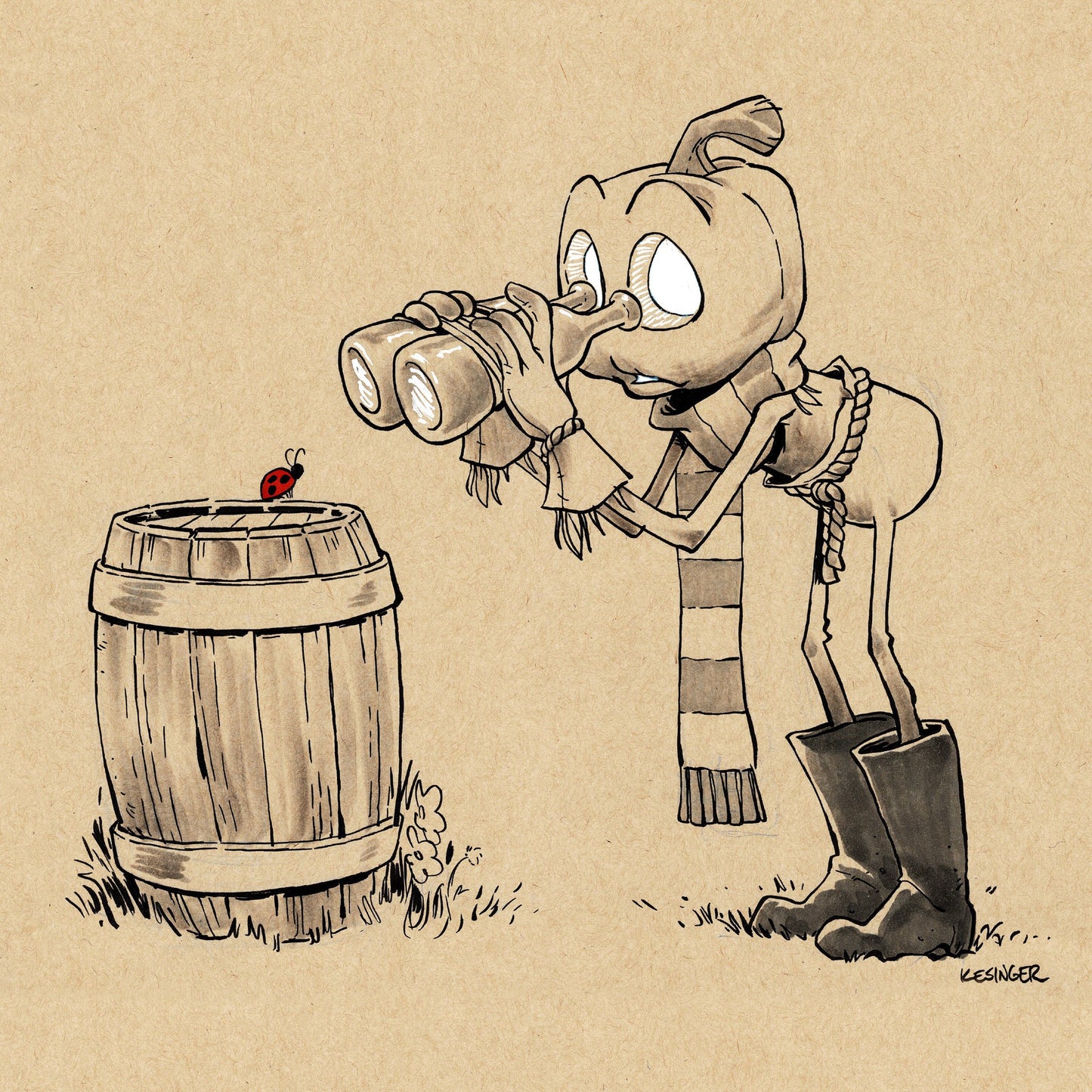 Jasper Binoculars Print