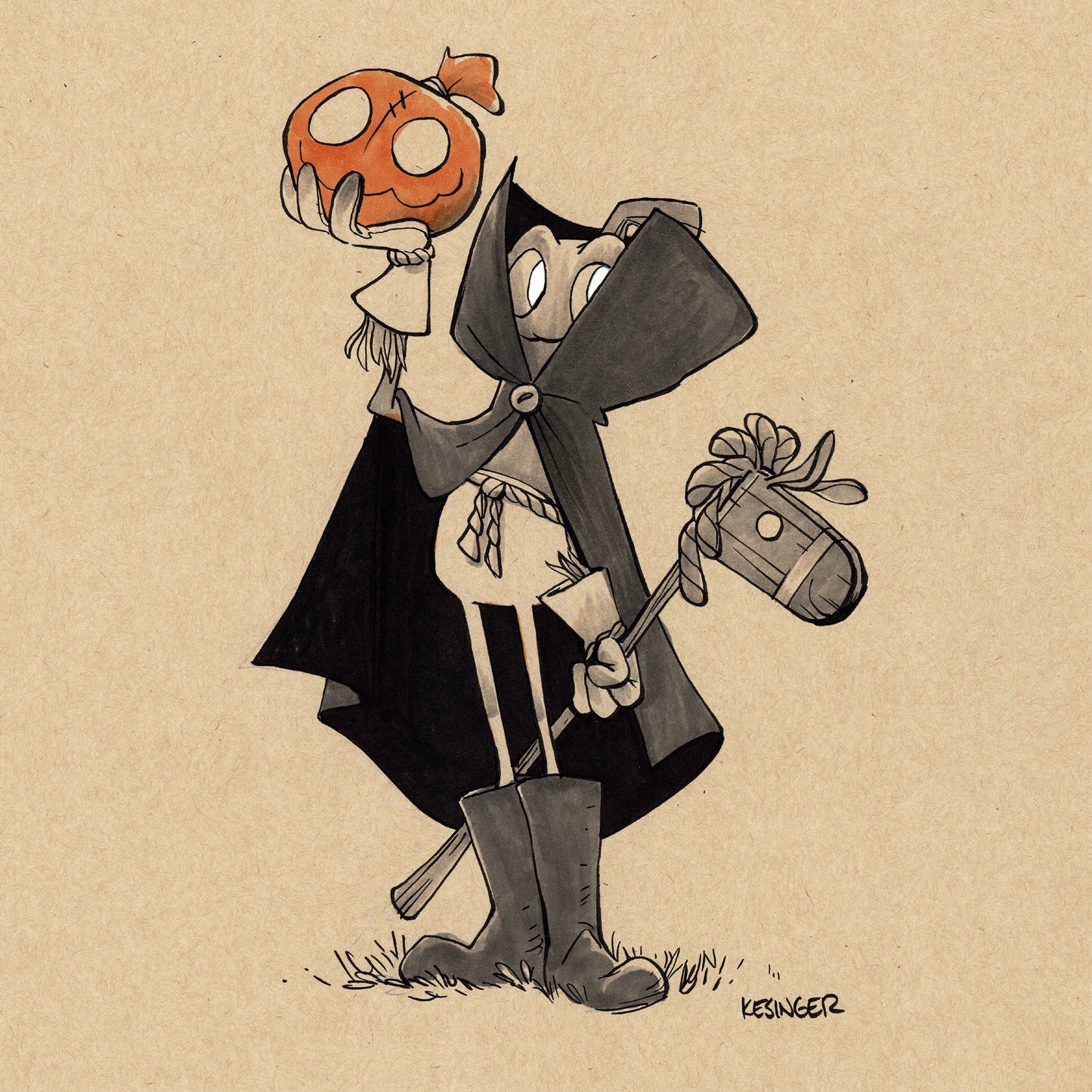 Jasper Headless Horseman Print