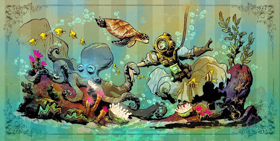 Walkies For Victoria Print