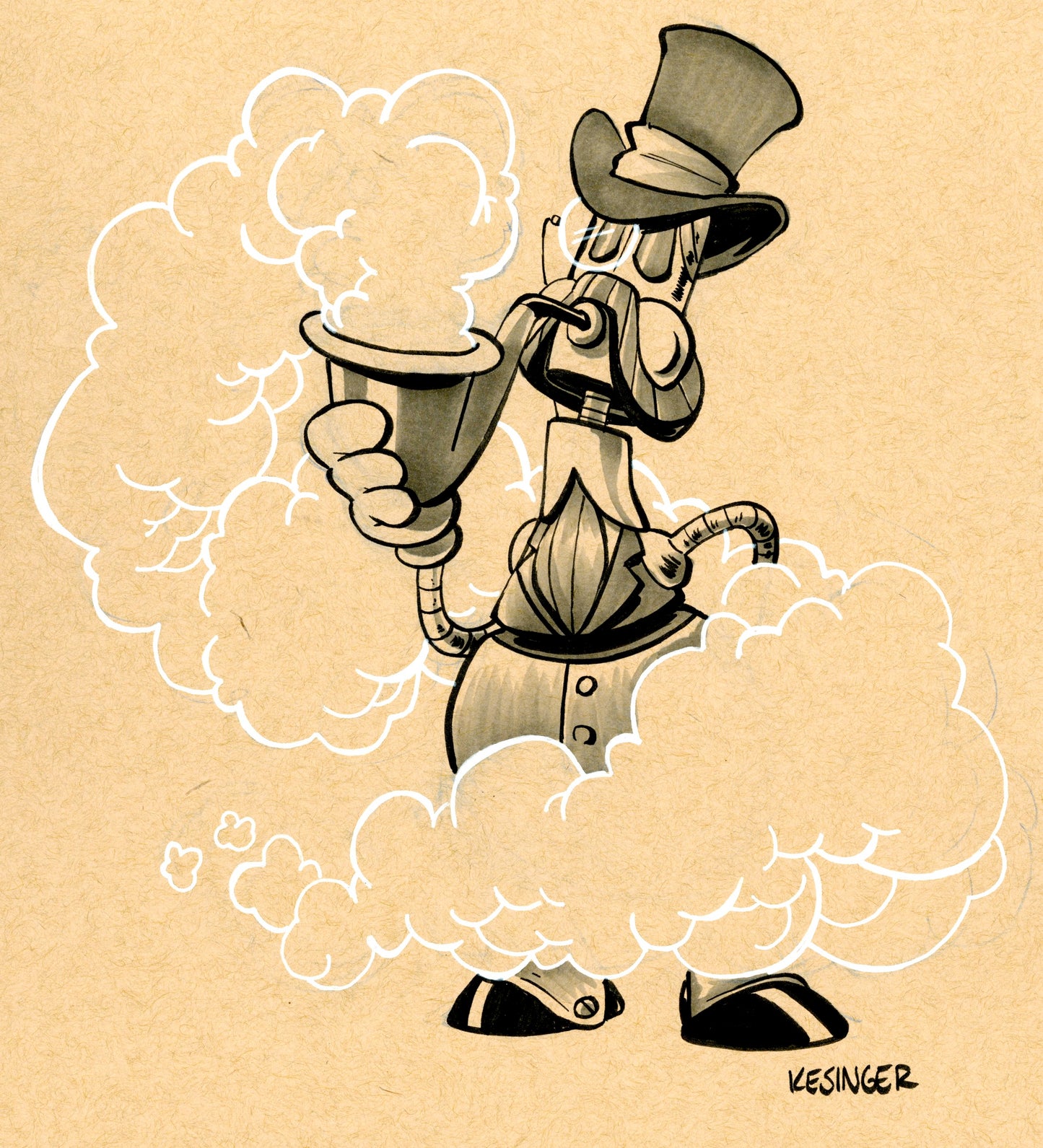 PHL10US Foggbot *ORIGINAL ART*