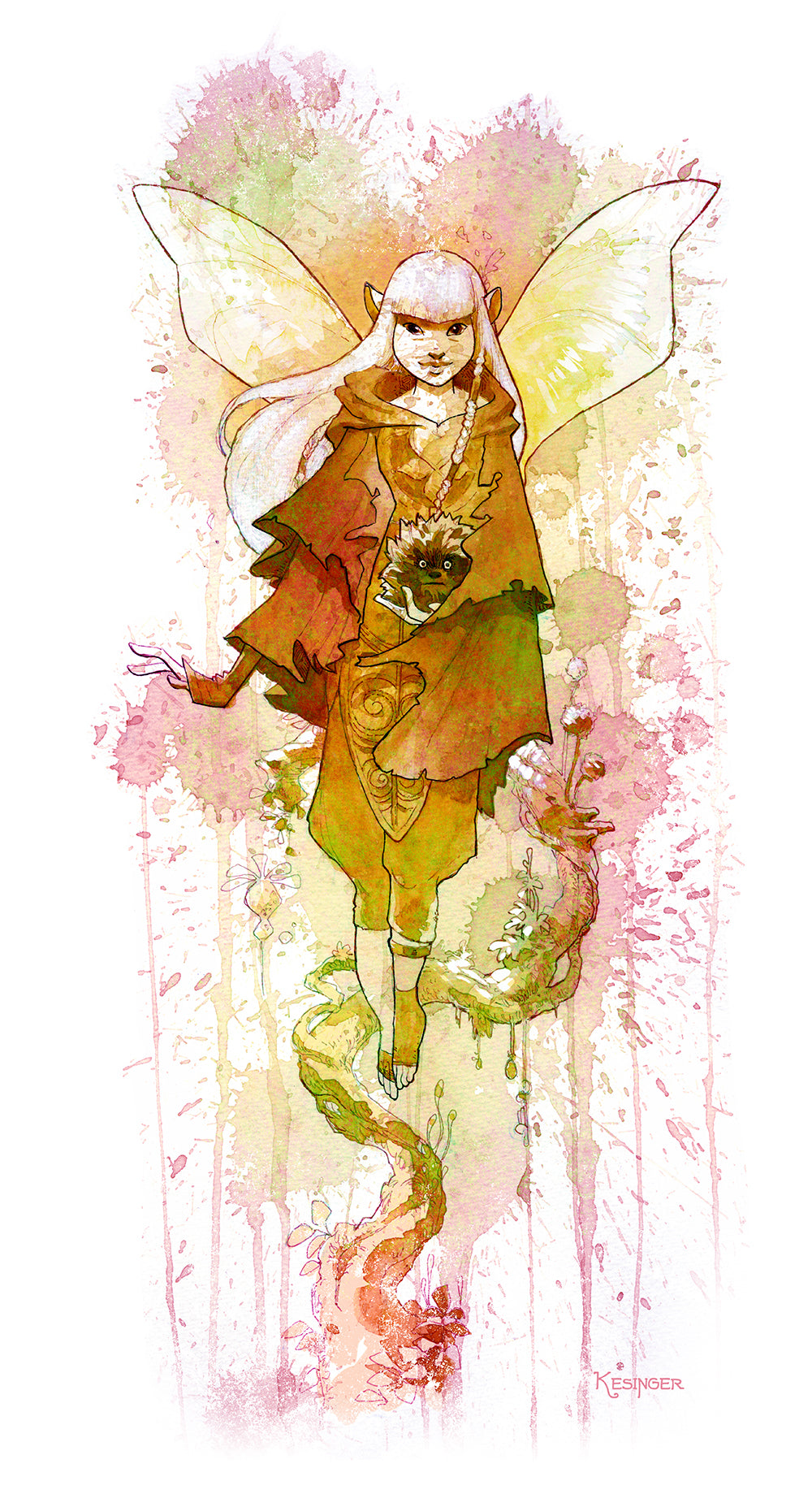 Wings are for Girls Print