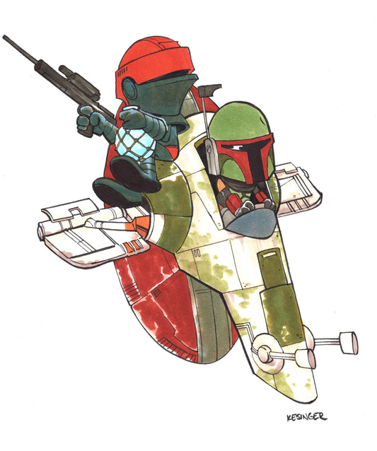 Bounty Hunter Ride Print