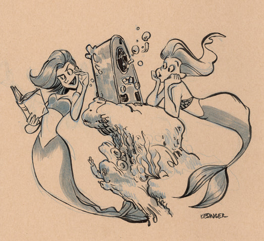 Collete Sisters *ORIGINAL ART*
