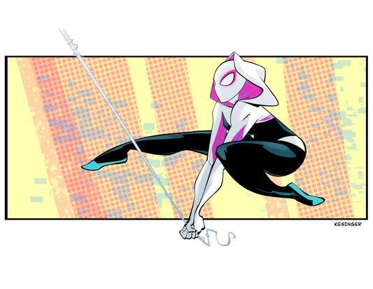 Ghost Spider Print
