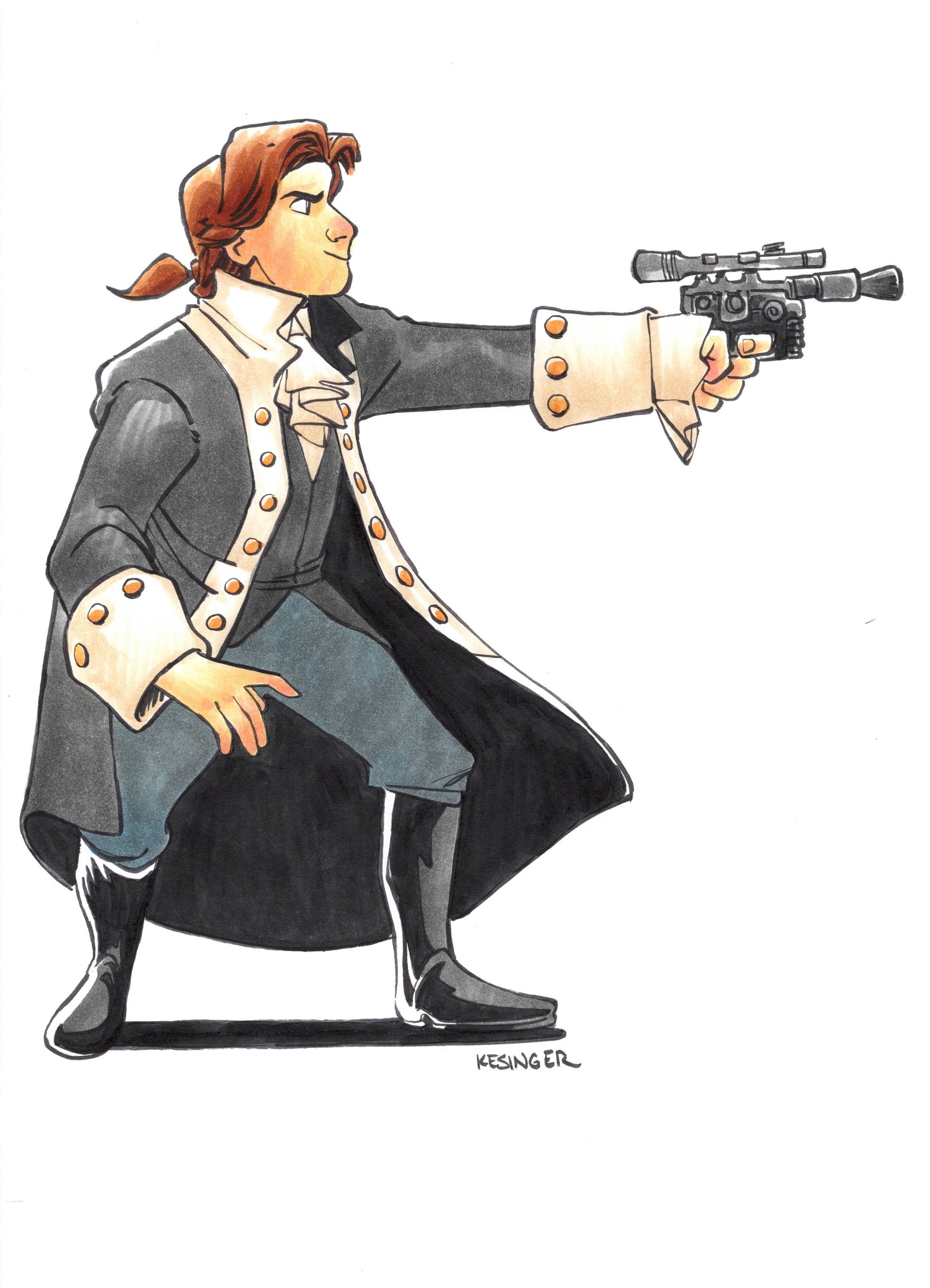 A. Han and A. Greedo Print