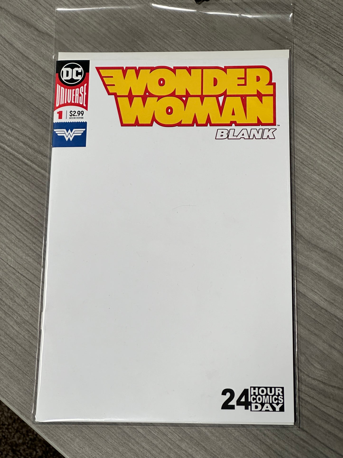 Wonder Woman #1 - Blank Sketch Cover Commission