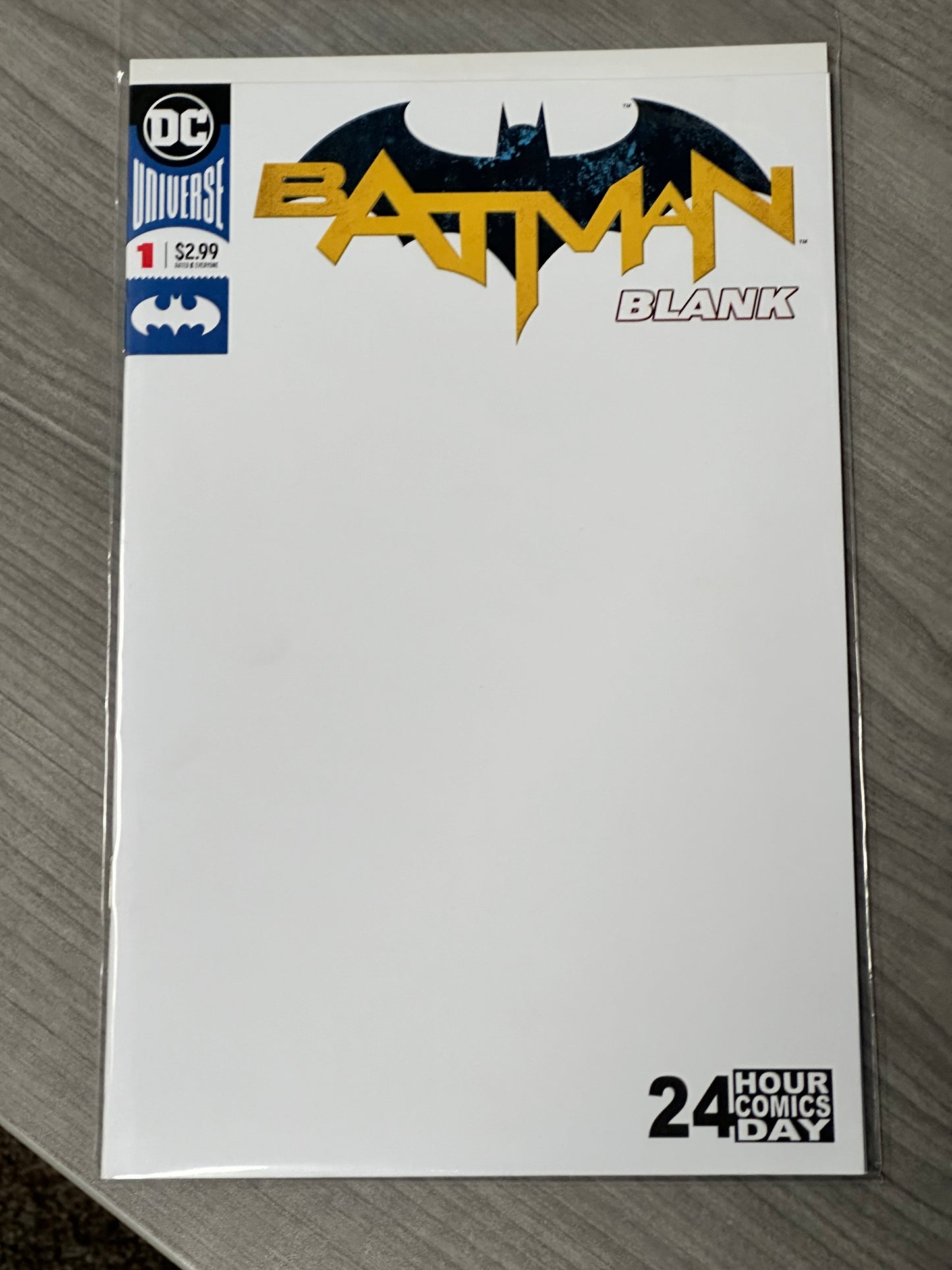 Batman #1 - Blank Sketch Cover Commission