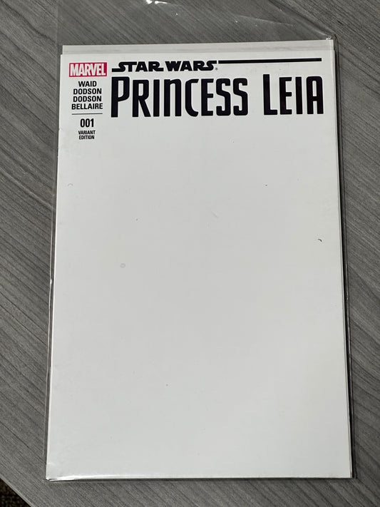 Princess Leia #1 - Blank Sketch Cover Commission