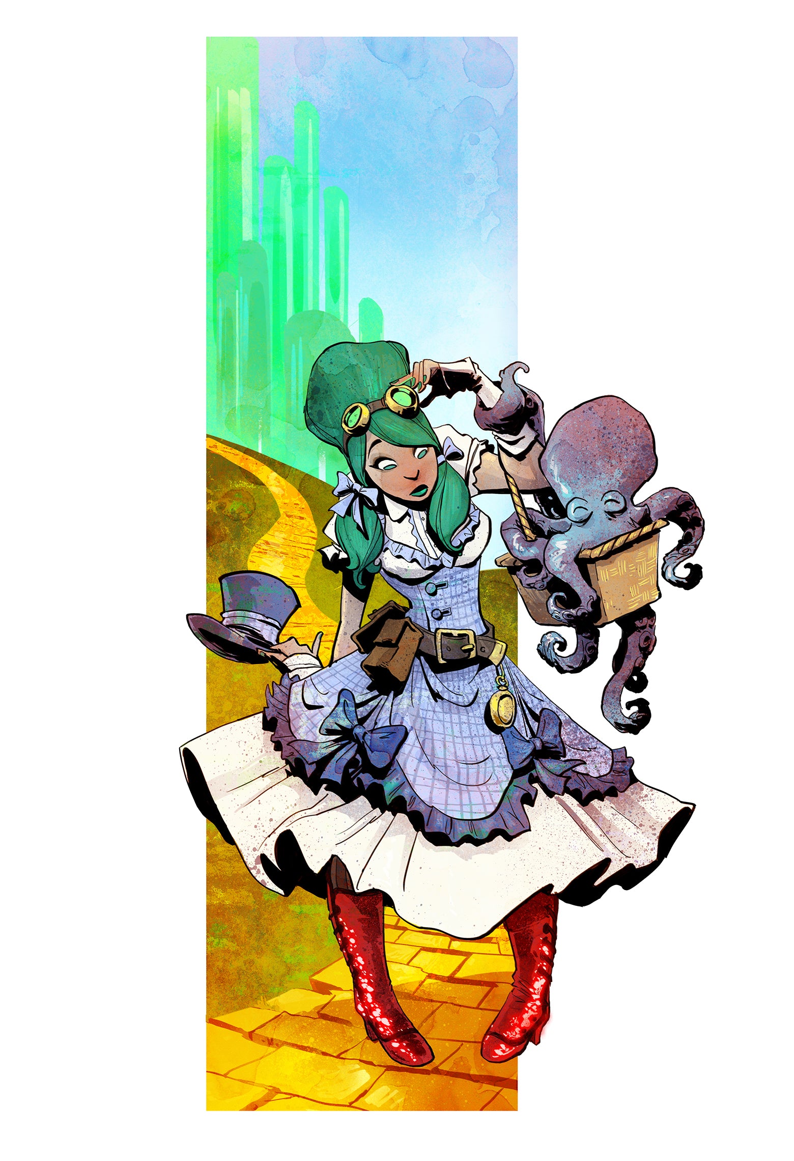 Yellow Brick Road Print Brian Kesinger Shop