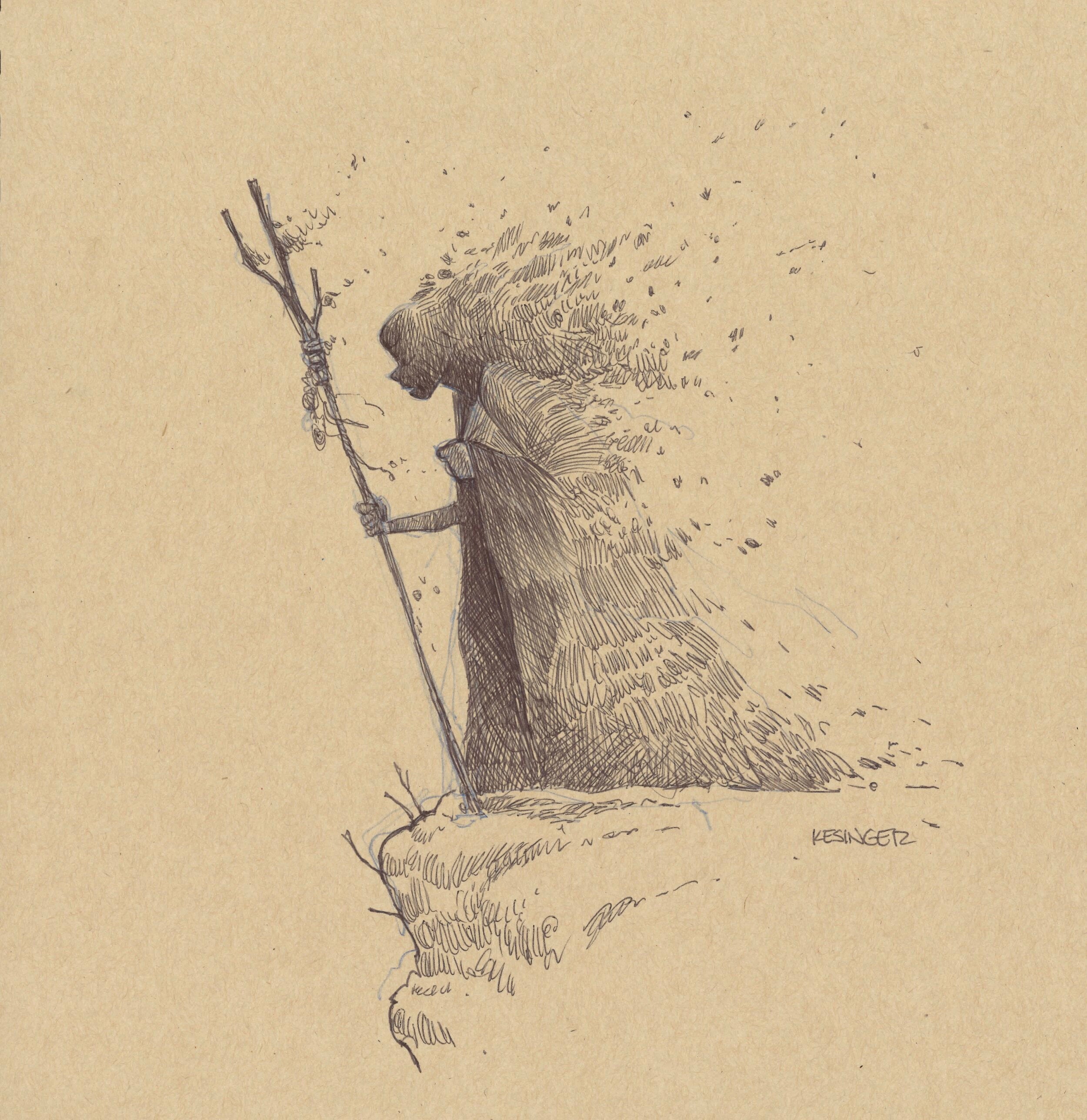 Ash Witch Print – Brian Kesinger Shop
