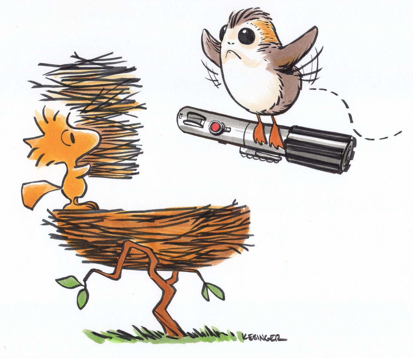 Feathered Friends Print