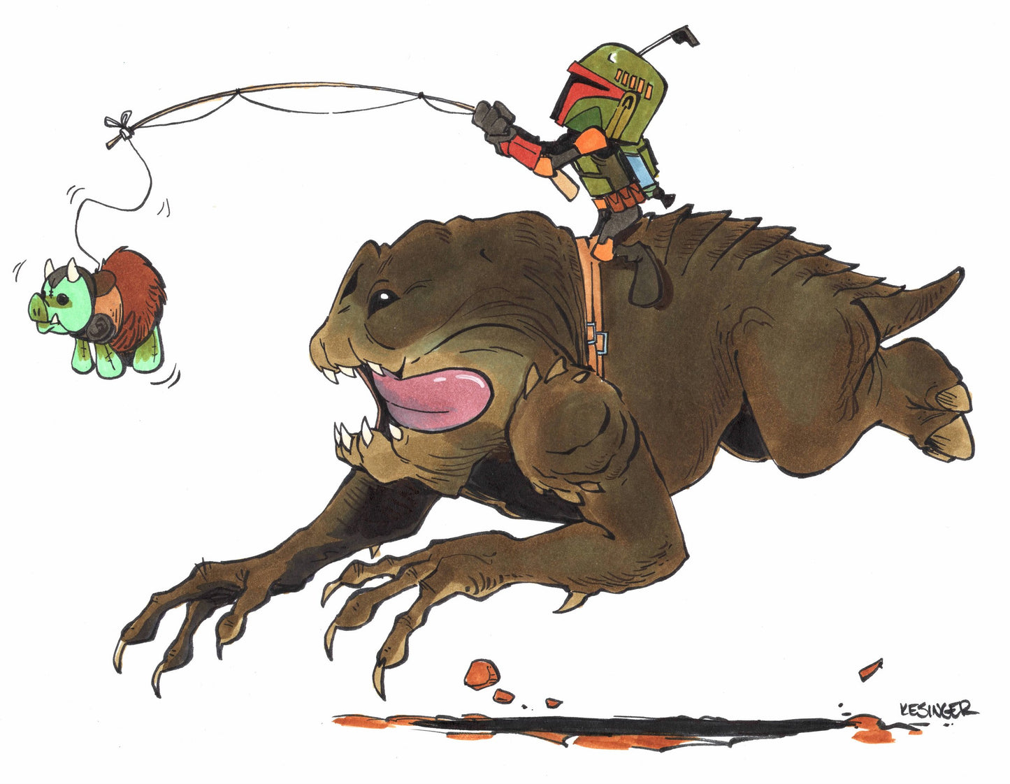 Giddy Up Print