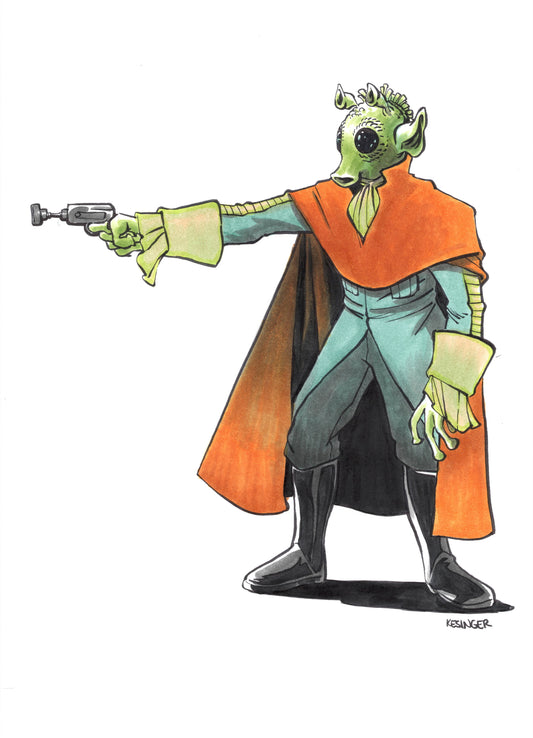 A. Han and A. Greedo Print