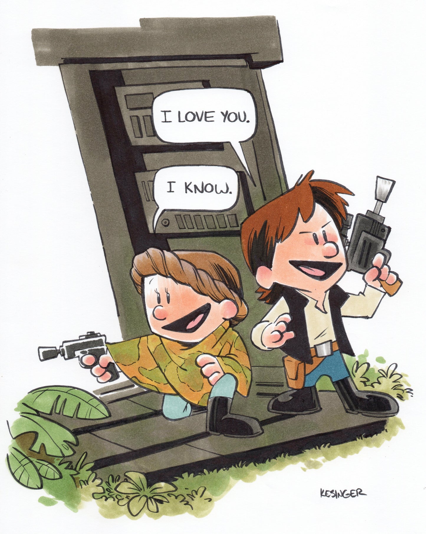 I Love You, I Know Print
