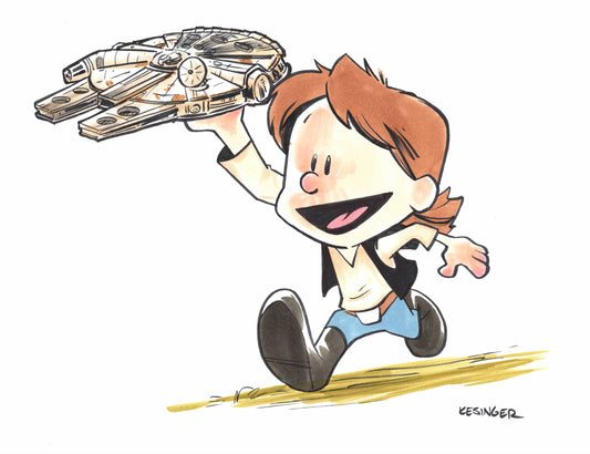 Lil' Falcon Print