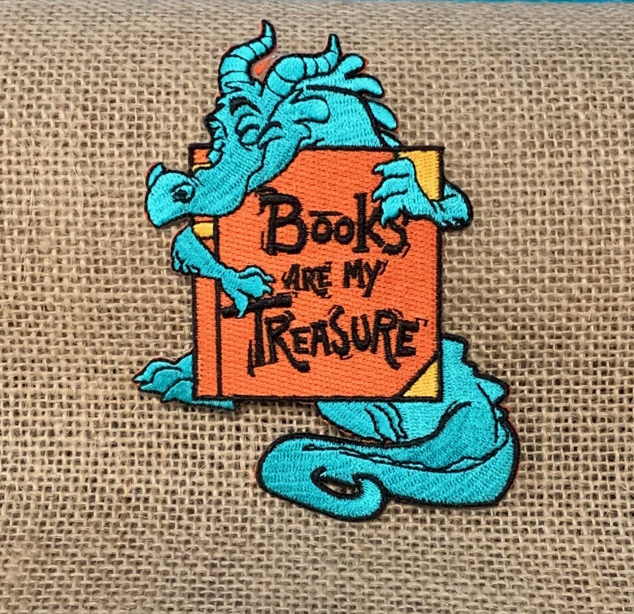 Books Are My Treasure Patch