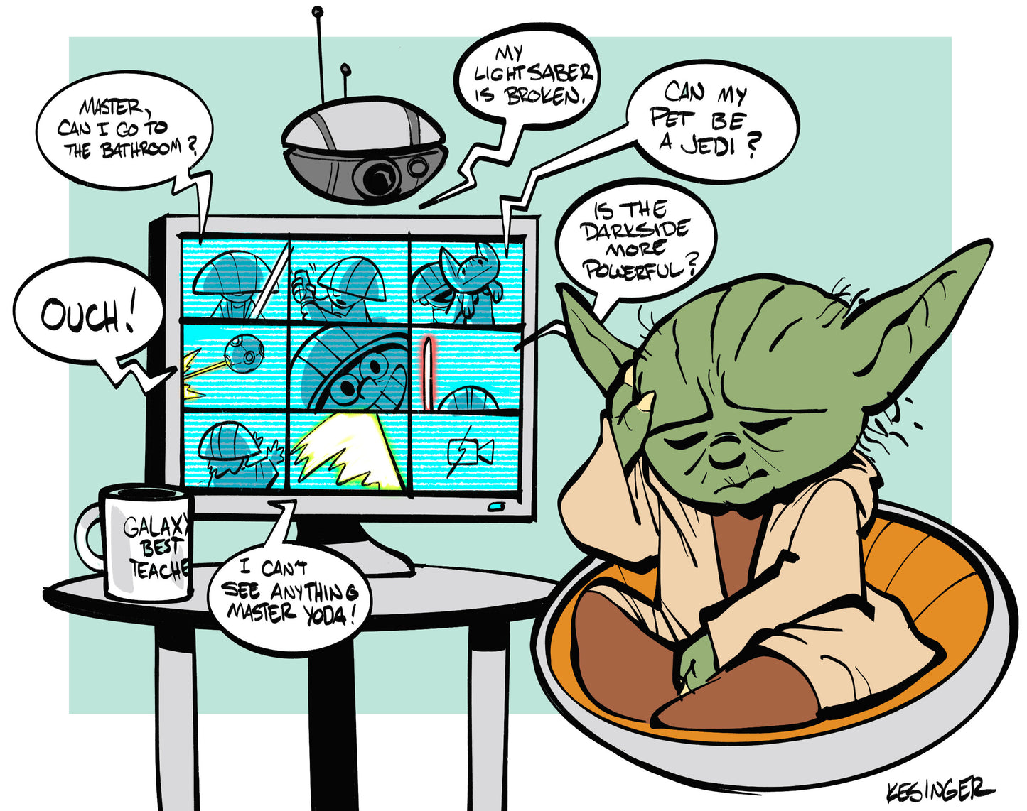 Learning Far Far Away Print