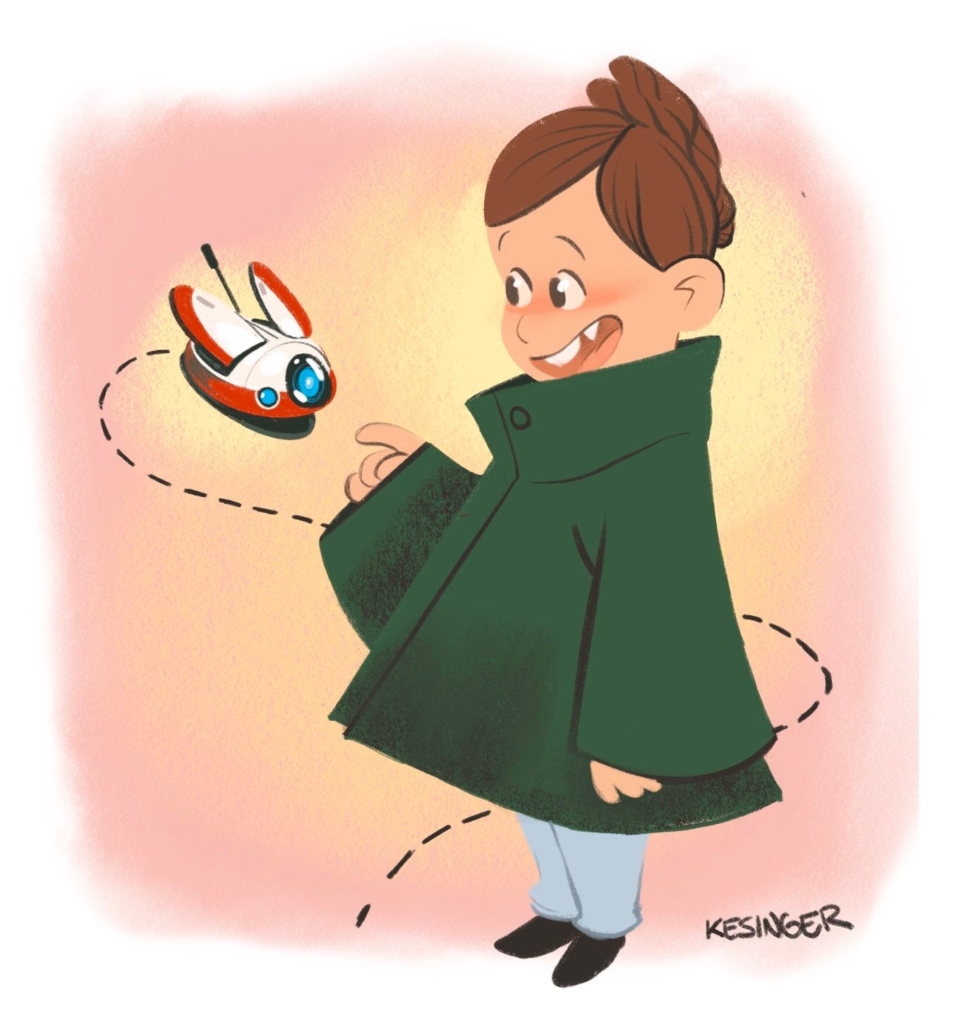 Lil' Leia Print