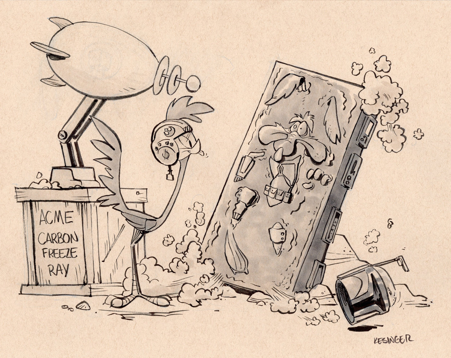 Lupis Popsiculus Print