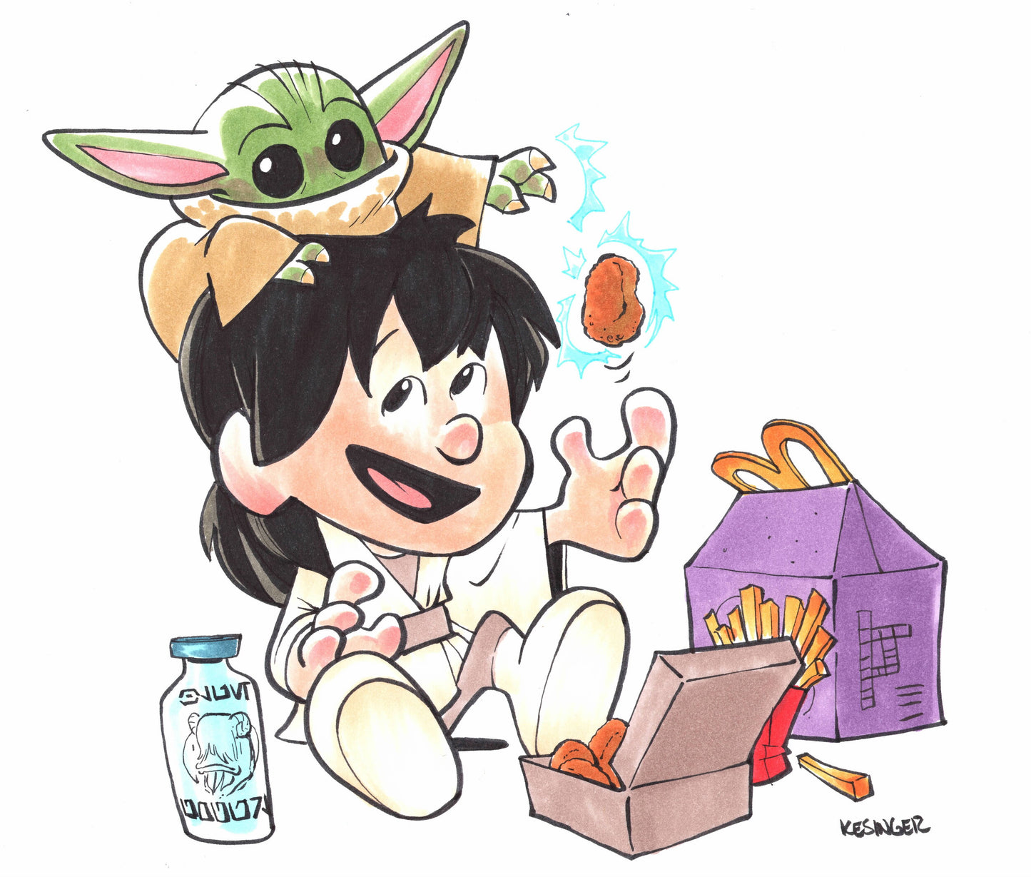 Snack Time Print