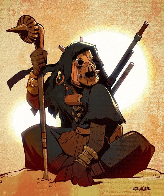 Tusken Warrior Print