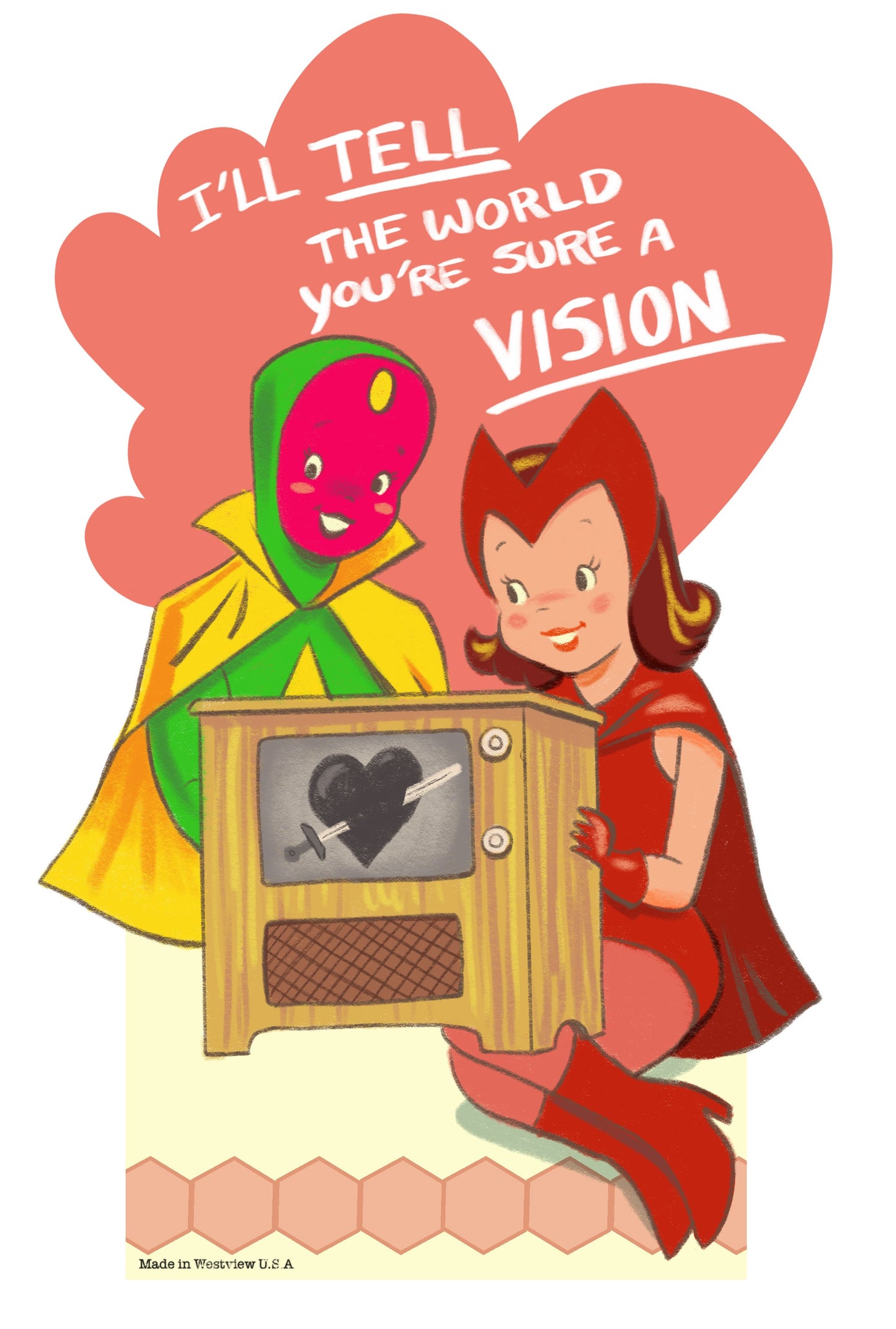 Valentine Vision Print