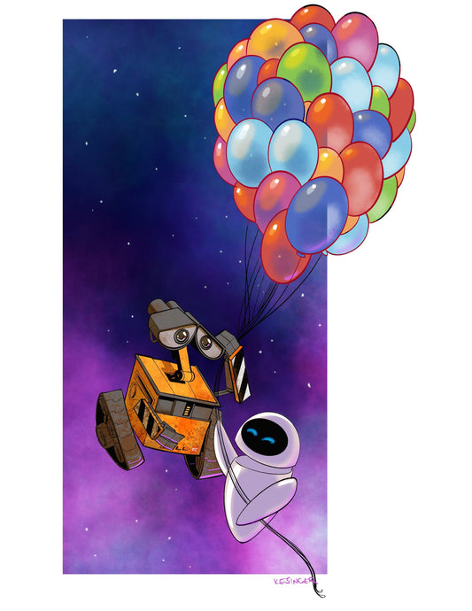 Adventure Is Up There Print