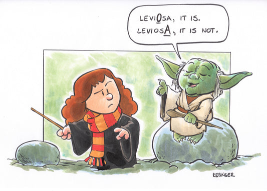 Leviosa It Is Print
