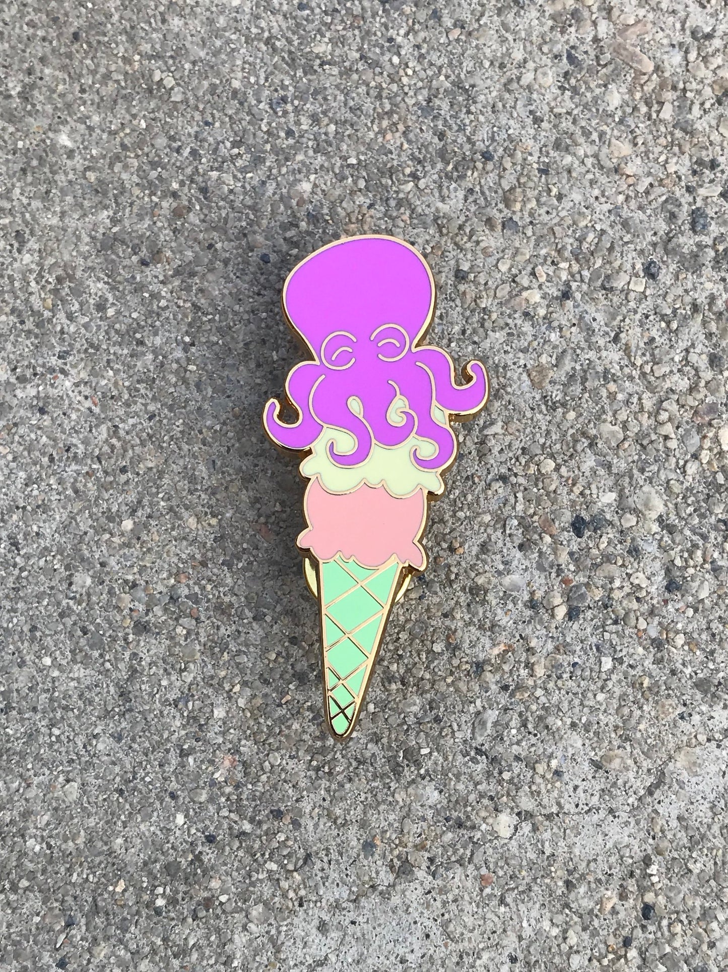 Otto Scoops Enamel Pin